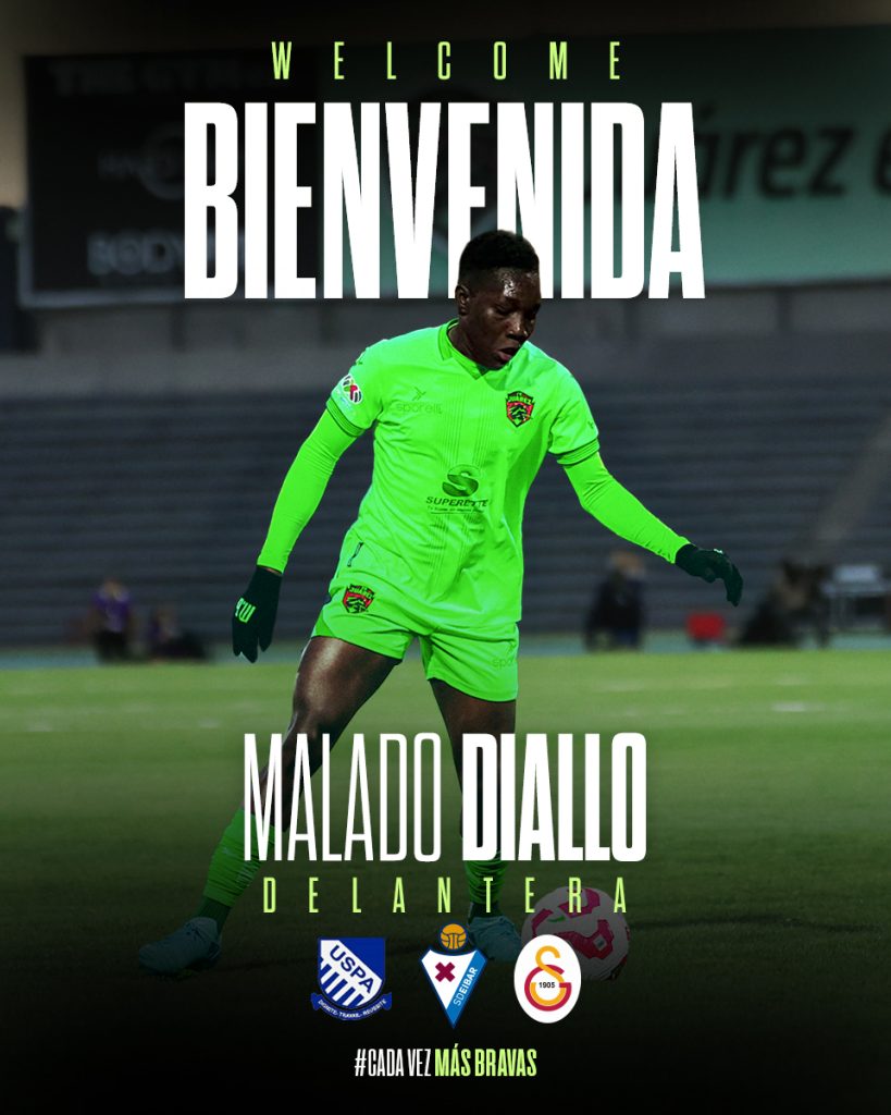 Malado Diallo es nueva jugadora de Bravas 1 BIENVENIDA Malado Diallo FEED