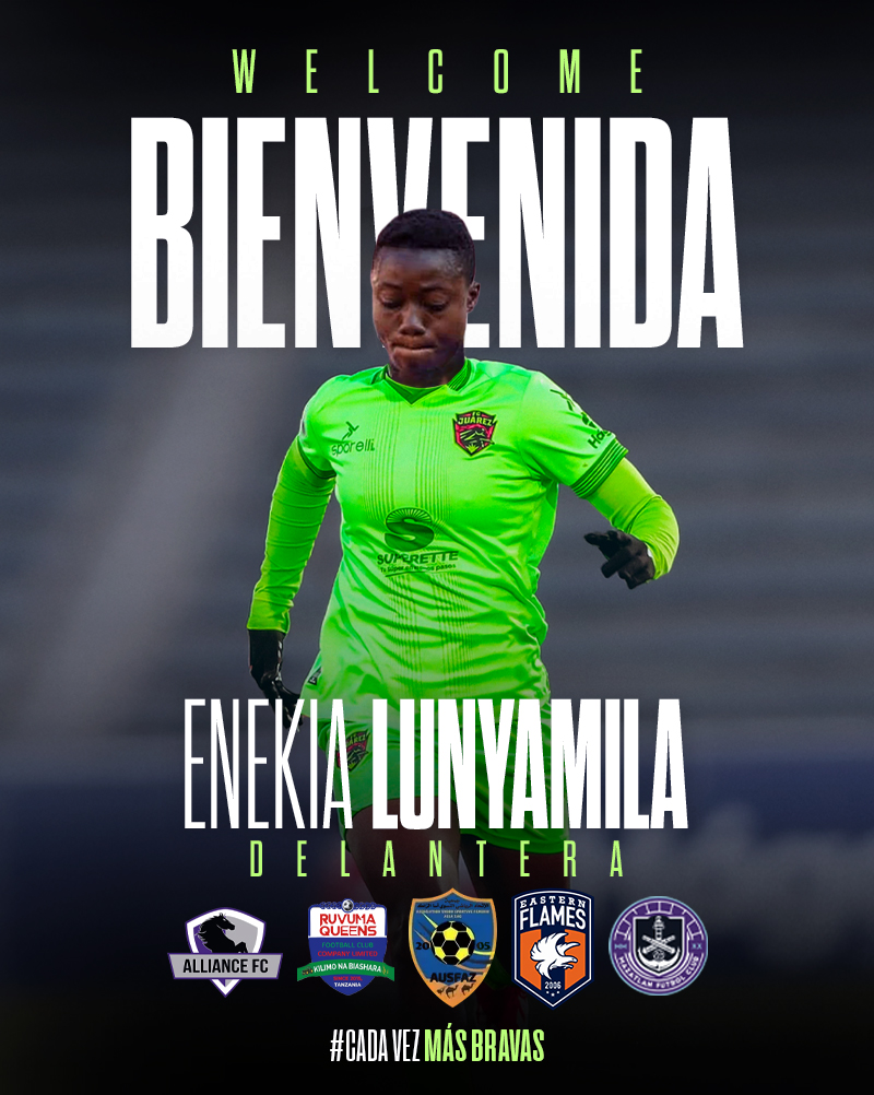 Enekia Lunyamila reforzará el ataque de Bravas 1 ENEKIA LUNYAMILA Bienvenida Web