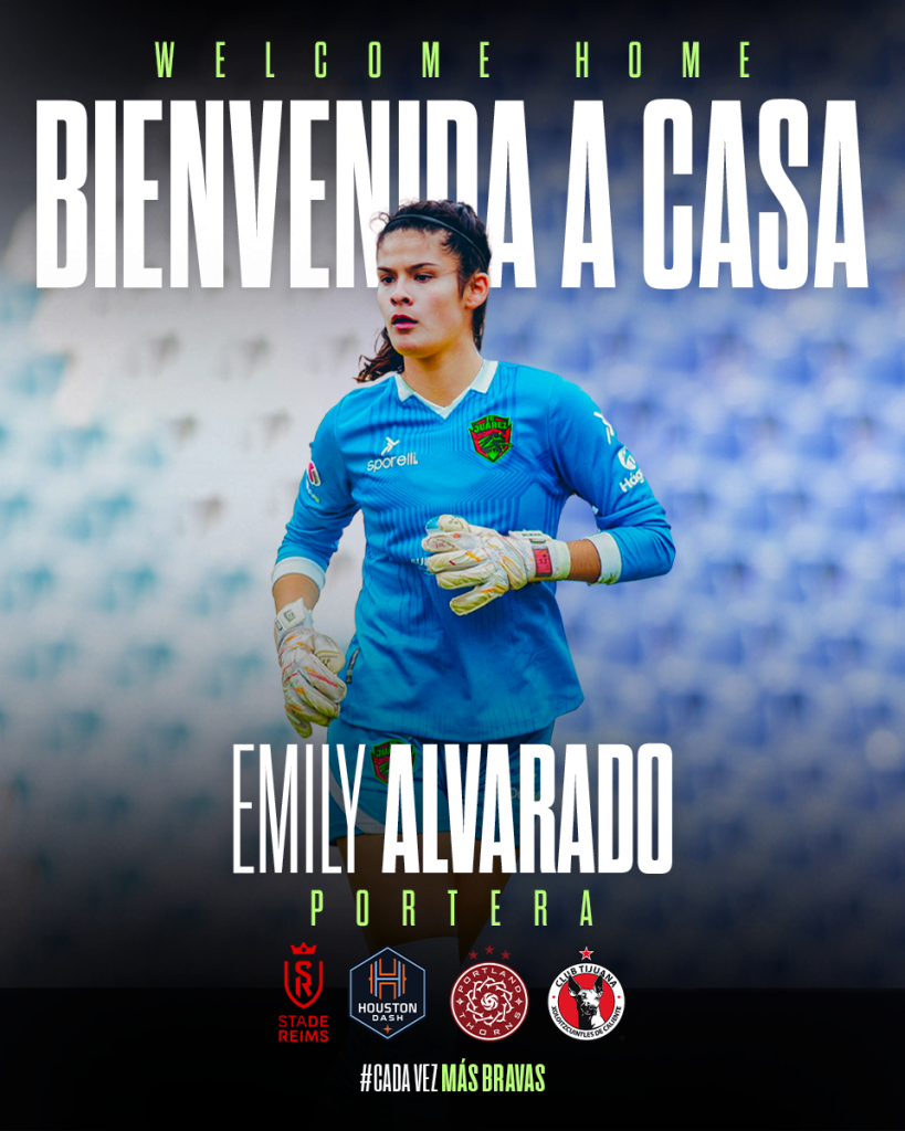 Emily Alvarado defenderá el arco de Bravas 1 Emily Alvarado Bienvenida FEED