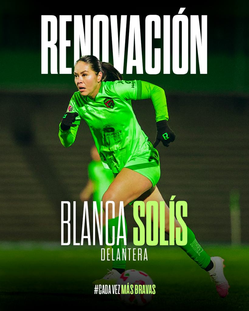 Blanca Solís renueva su contrato con Bravas 1 RENOVACION Blanca Solis FEED