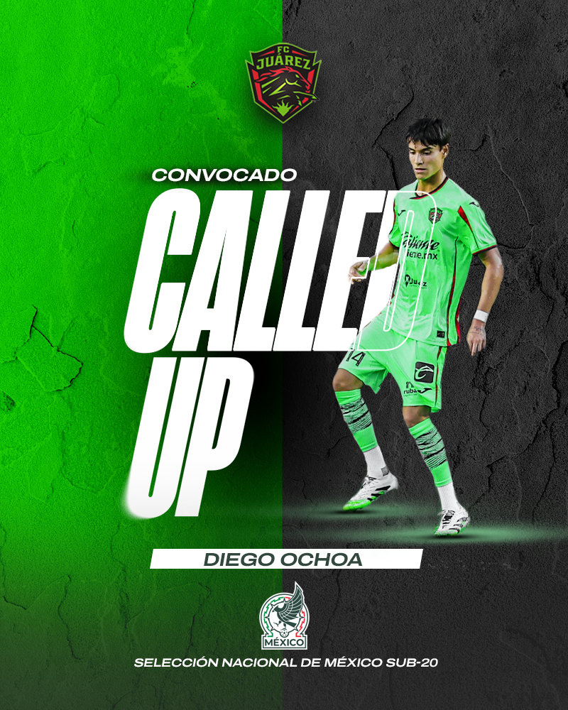 Diego Ochoa es convocado a la Selección Mexicana Sub-20 1 DIEGO OCHOA CONVOCADO BRAVOS AP25