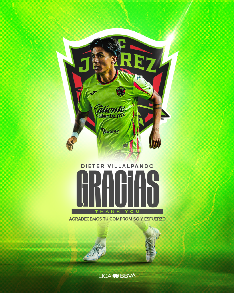 Dieter Villalpando BAJAS CL 2026