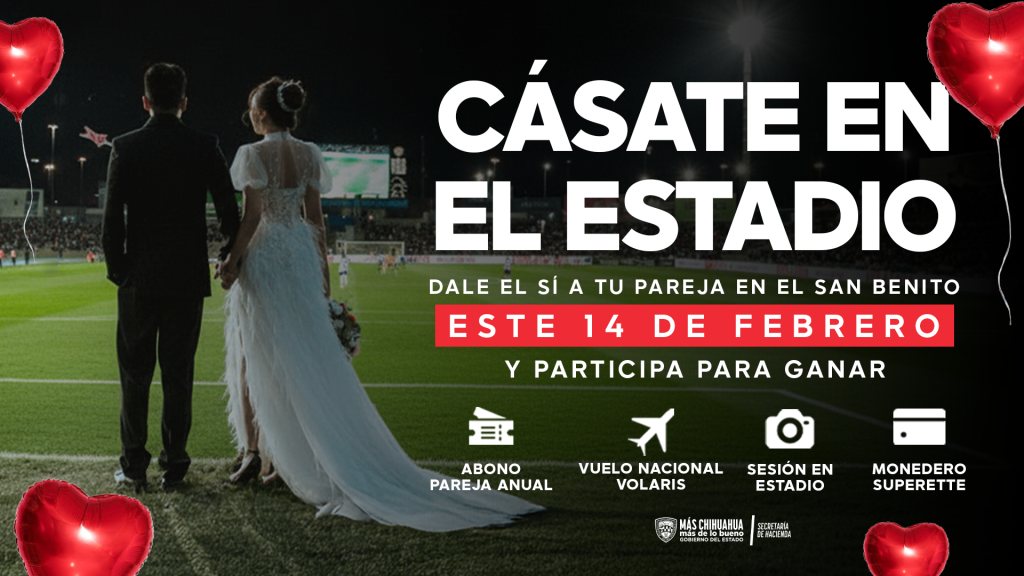 CÁSATE EN EL ESTADIO WEB