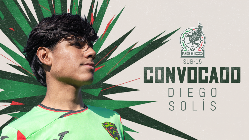 Convocan a Diego Solís a la Selección Mexicana Sub-15 1 SOLIS CONVOCADO PANTALLA